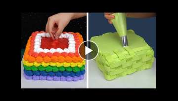Best Cake Decorating Tutorials for Occasion | Most Satisfying Chocolate Cake Decorating Ideas