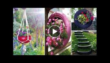 30 Impressive DIY Tire Planters Ideas for Your Garden To Amaze Everyone | garden ideas