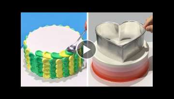 Top 10 Cake Decorating Tutorials for Beginners | Most Satisfying Chocolate Cake Recipes | So Yumm...