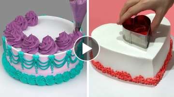 So Yummy Cake Decorating Ideas Like A Pro | Most Satisfying Chocolate Cake Recipes