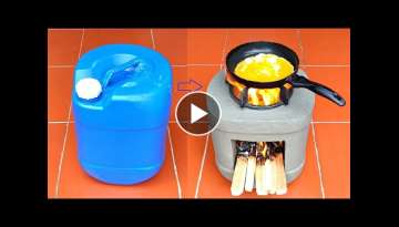 Creative wood stove - Ideas to make a wood stove
