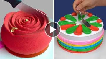 Quick Cake Decorating Tutorials for Everybody | Most Satisfying Chocolate Cake Recipes | So Yummy