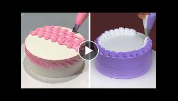Most Satisfying Cake Decorating Video | Perfect Cake Decorating Tutorials Compilation