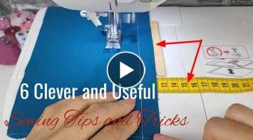 ???? 6 Clever and Useful Sewing Tips and Tricks #42 | 6 Sewing Hacks