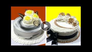 Easy & Beautiful Cake Decorating Tutorial for Occasion | Most Satisfying Chocolate Cake Decoratin...