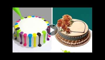 Most Satisfying Chocolate Cake Decorating Ideas | Cake Decorating Tutorial for Weekend by SO EASY