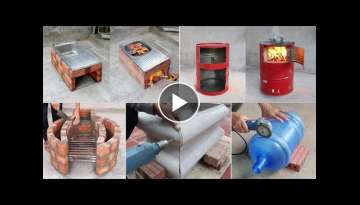 Top 5 videos on how to make the most effective wood stove in Garden Design in 2021