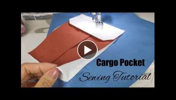 Sewing Tips and Tricks for Beginners Part 38 | Cargo Pocket Sewing Tutorial