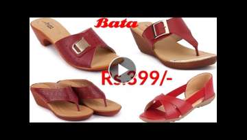 BATA CHAPPAL SLEEPER SHOES COLLECTION FOR LADIES SANDAL DESIGN