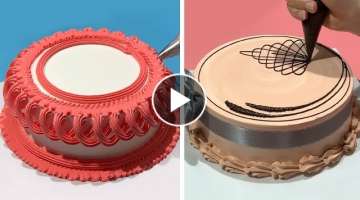My Favorite & Beautiful Cake Decorating Tutorials | So Tasty Cake Recipes | Satisfying Cake Vide...