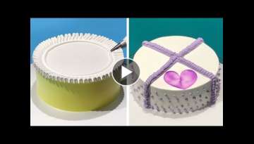 10+ Quick Cake Decorating Tutorials Like A Pro | Tips & Trick Cake Decorating at Home