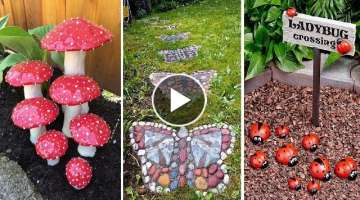 20 Handmade Cheap Garden Decor Ideas To Upgrade Your Garden