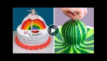 Most Satisfying Chocolate Cake Decorating | Yummy Cake Decorating Ideas | Yummy Cake Recipes
