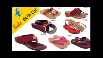 FLIPKART FOOTWEAR SHOPPING SALE 60% OFF LADIES SLIPPER CHAPPALS DESIGN WITH PRICE CASUAL CHAPPALS