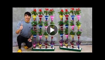 How To Make Hanging Flower Pots From Plastic Bottles, Recycle Beautiful Plastic Gardening Bottles