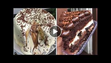 Extra-Chocolate Cake Decorating Tutorial | Easy And Delicious Chocolate Cake Decorating Ideas #1