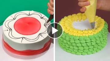 Amazing Creative Cake Decorating Ideas for Party | Most Satisfying Chocolate Cake Recipes