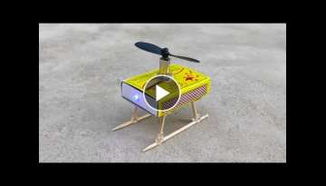 How To Make Helicopter Matchbox Helicopter Toy Diy