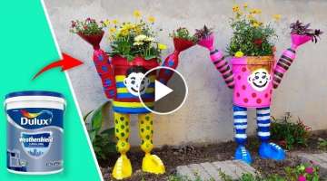 Awesome Ideas | How To Make Beautiful Planters Pots Garden with Plastic Bottles Garden Ideas