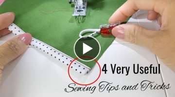 ???? 4 Very Useful Sewing Tips and Tricks for Sewing Lovers | Sewing Hacks #43