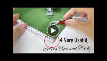 ???? 4 Very Useful Sewing Tips and Tricks for Sewing Lovers | Sewing Hacks #43