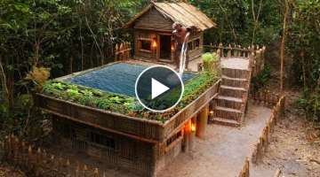 Build Technologically Modern Forest Houses with Garden and Swimming Pool