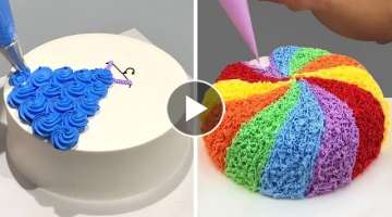 Easy & Simple Cake Decorating Tutorials for All Friend | Most Satisfying Chocolate Cake Decoratin...