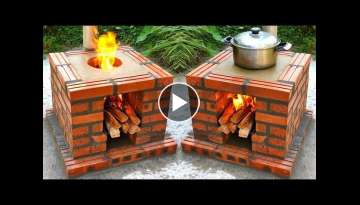 How to make an effective garden wood stove