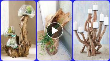 Creative wooden crafts home decorative ideas