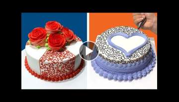 Most Satisfying Chocolate Cake Decorating Ideas | So Easy Cake Decorating Tutorial for Weekend